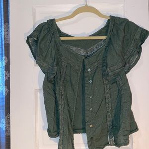 Boho Butterfly Sleeve Top